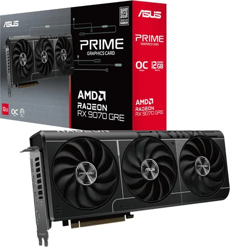 Vista 16 de ASUS ATS Radeon RX 9070 GRE 12GB GDDR6 OC Edition Tarjeta gráfica