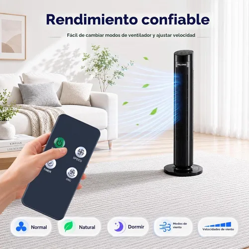 Vista 6 de ZWP Mando a Distancia de Repuesto para Ventilador de Torre Digital Holmes 36" 32510021