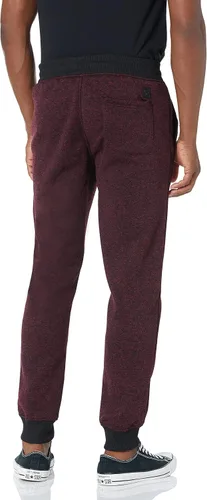Vista 3 de Southpole Men's Marled Fleece Sweatpants - Regular and Big & Tall Sizes