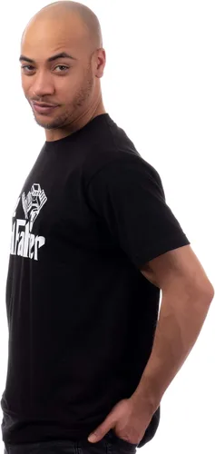 Vista 3 de The Rodfather Divertida camiseta Hotrod Garage Joke Truck Car Guy Mechanic Auto Racing Hot Rod para hombres, abuelo, papá
