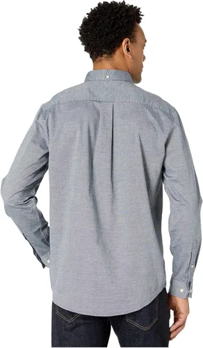 Vista 2 de Tommy Hilfiger Men's Long Sleeve Casual Button Down Shirt in Classic Fit