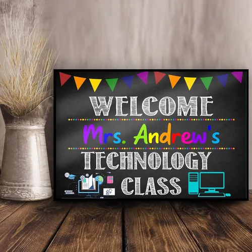 Vista 12 de Jinniee Póster de Control enter para PC, póster de aula de ciencias de la computación, tabla educativa de tecnología de vástago, codificación
