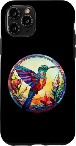 Vista 10 de Funda para iPhone 14 con diseño de colibrí lindo para amantes del pájaro del colibrí