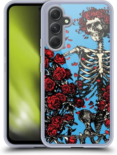 Vista 228 de Head Case Designs Funda de gel con licencia oficial de Grateful Dead Bear Trends [protección de grado militar] compatible con Google Pixel 3