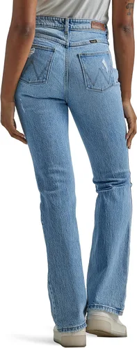 Vista 3 de Wrangler Jeans de bota de tiro alto para mujer