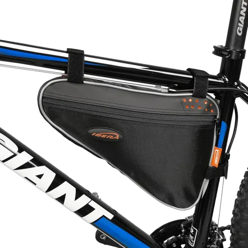 Vista 8 de Bolsa para bicicleta, de Ibera, con forma de triángulo
