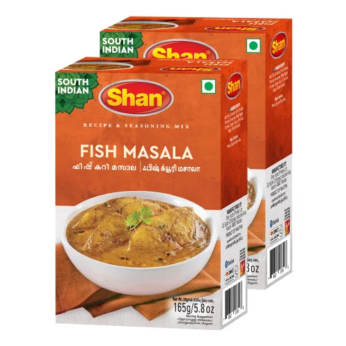 Vista 341 de Shan Chicken 65 - Mezcla de recetas y condimentos de 2.1 oz (60 g) - Polvo de especias para pollo frito picante agridulce - Adecuado