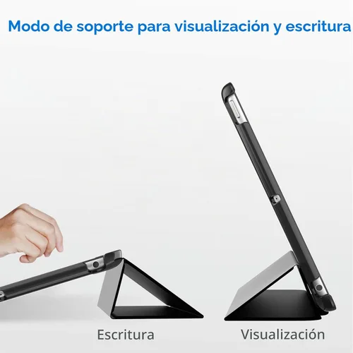 Vista 5 de JETech Funda para iPad mini 5 (modelo 2019 5ª generación), cubierta inteligente con apagado automático/encendido (negro) Cover Slim Translucent