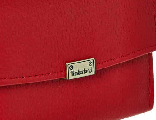 Vista 3 de Timberland Billetera de cuero RFID pequeño indexador Snap Billfold para mujer