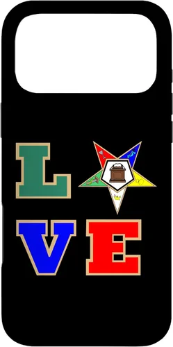 Vista 22 de OES Love Sister Order of the Eastern Star Parents' Christmas Case for iPhone 16