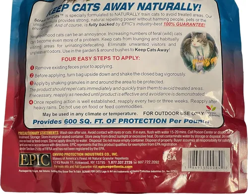 Vista 3 de El mejor repelente granular para gatos de Estados Unidos