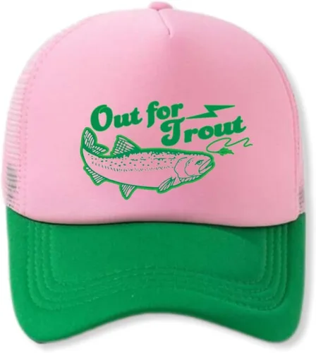 Vista 41 de ThatsRad Out for Trout Corduroy Snapback Sombrero Gorra Pesca con Mosca Pescador