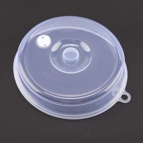 Vista 3 de Cubierta lavable para placa de microondas, tapa de placa de microondas, silicona para accesorios de horno de microondas, tapas de utensilios