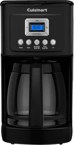 Vista 15 de Cuisinart Cafetera de 14 Tazas, Máquina de Café Programable PerfecTemp con Jarra de Vidrio, Configuración de 1-4 Tazas, Control de Fuerza de Acero