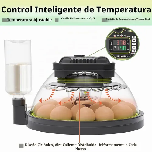 Vista 5 de Incubadoras de huevos para incubar huevos, control de temperatura y humedad