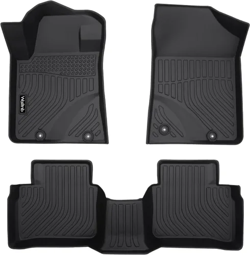 Vista 53 de Tapetes de piso para todo clima y forro de carga con respaldo para Chevrolet Suburban de 7 asientos 2021-2025 / GMC Yukon XL de 7 asientos