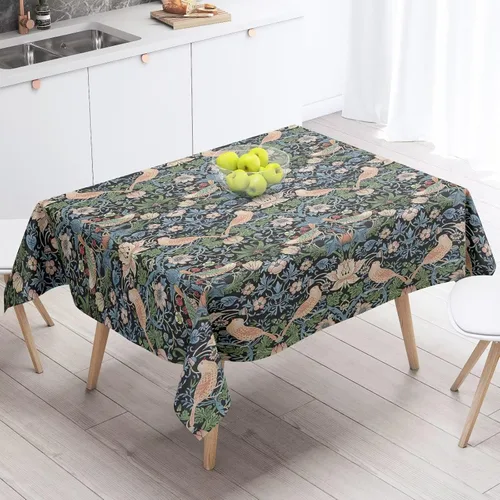 Vista 15 de Mantel azteca suroeste, diseño étnico tribal geométrico, estilo vintage, bohemio, elegante, lavable, para comedor, cocina, granja, fiesta