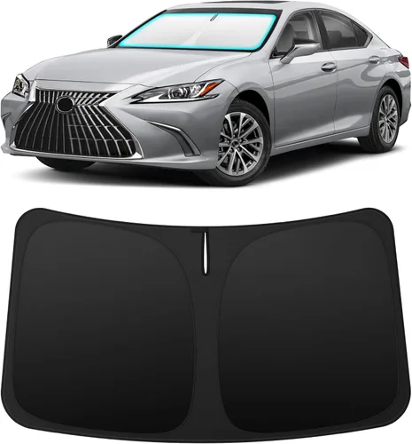 Vista 129 de INSAUTO Accesorios para parasol de parabrisas de ajuste personalizado para Acura RDX 2019-2026, parasol plegable para ventana delantera, reflector
