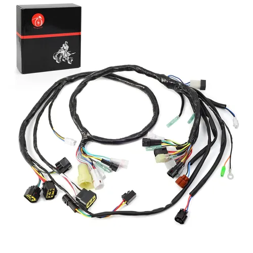 Vista 2 de Arnés de cables de cableado eléctrico principal compatible con Yamaha Raptor 660 660R YFM660R 2002 2003 2004 5LP-82590-10-00