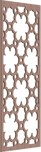 Vista 30 de 9 3/8"W x 24 3/8"H x 1/4"T Southgate Decorativos Paneles De Pared De Madera Calado, Abedul