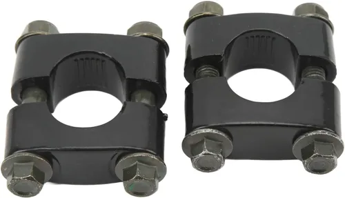Vista 6 de Elevadores de manillar de motocicleta, 2 piezas universales de 0.866 in 7/8 pulgadas, abrazadera elevadora para manillar de bicicleta, herramienta