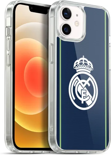 Vista 65 de Head Case Designs Funda de gel con licencia oficial del Real Madrid CF azul [protección de grado militar] compatible con Apple iPhone 7 Plus/iPhone