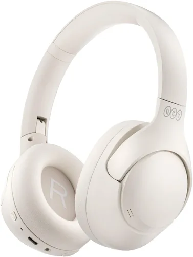 Vista 10 de QCY H3 ANC Auriculares Bluetooth sobre la oreja Cancelación activa de ruido, sonido de audio de alta resolución, conexión multipunto, reproducción