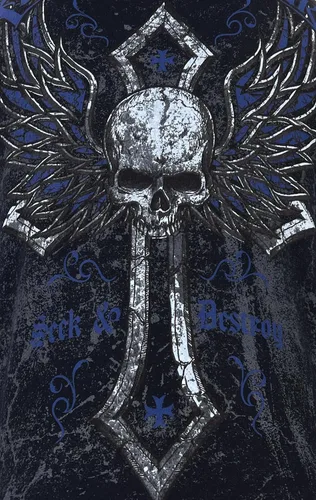 Vista 7 de Xtreme Couture by Affliction Camiseta para hombre Stone Warrior