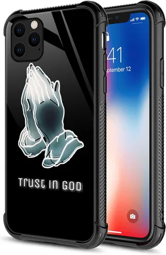 Vista 23 de CARLOCA Funda compatible con iPhone 13 Pro Max, diseño gráfico de identidad de grano de madera negra y roja, a prueba de golpes, antiarañazos