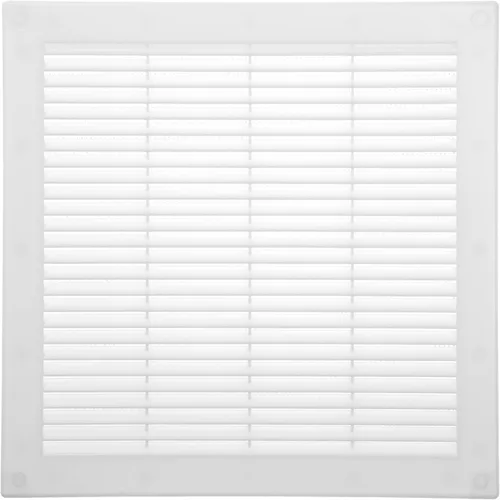 Vista 19 de Vent Systems 3 x 3 pulgadas (dimensiones de apertura) - Cubierta de ventilación de plástico blanco Soffit - Rejilla de ventilación cuadrada plana