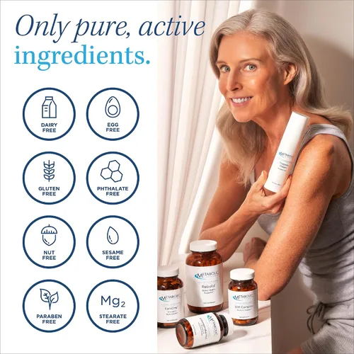 Vista 2 de Metabolic Maintenance GluDaZyme - Mezcla de enzimas DPP-IV - Apoya la digestión y la respuesta al gluten - Hipoalergénico - 60 porciones - 60