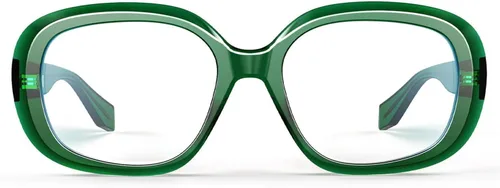 Vista 7 de VISOONE Chunky Oversized Blue Light Blocking Glasses for Women Men Lavinia