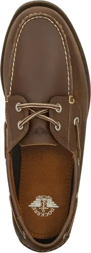Vista 5 de Dockers Vargas zapatos mocasines de cuero cosidos a mano para hombre