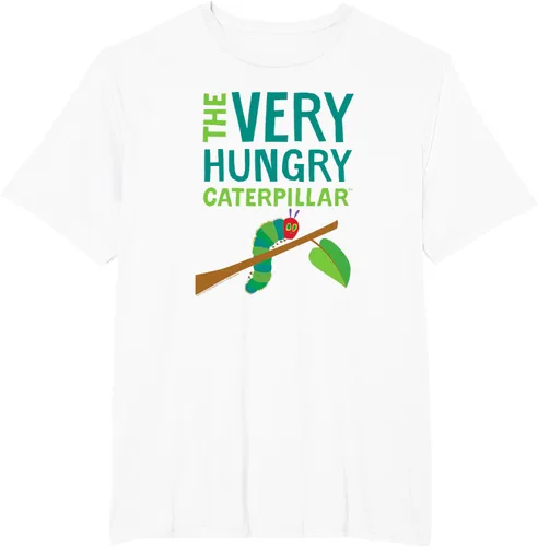 Vista 7 de Camiseta infantil The Very Hungry Caterpillar Negro