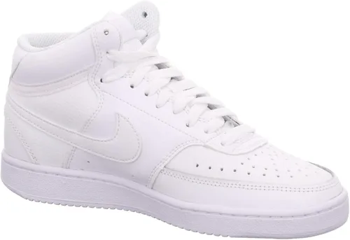 Vista 7 de Nike Tenis Court Vision Mid para mujer, NegroBlanco, 7
