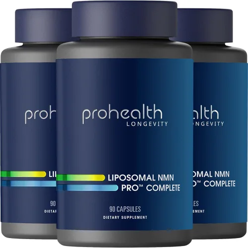 Vista 8 de Liposomal NMN Pro Complete (90 Cápsulas) - Liposomal Uthever NMN, Trans-Resveratrol, TMG