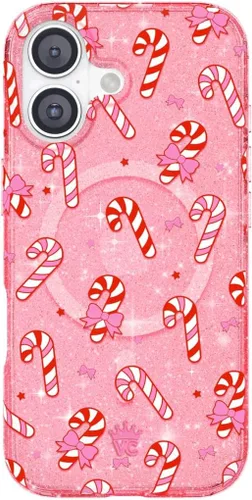 Vista 104 de VELVET CAVIAR Funda para iPhone 15, compatible con MagSafe, probada contra caídas de 10 pies, fundas protectoras de diseño, leopardo color rosa