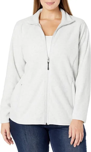 Vista 11 de Amazon Essentials Chaqueta de forro polar con cremallera completa para mujer - Colores descontinuados Rosado coral