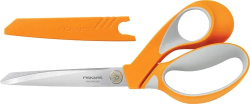 Vista 2 de Fiskars Crafts 8195 RazorEdge Softgrip - Tijeras de tela, 9 pulgadas