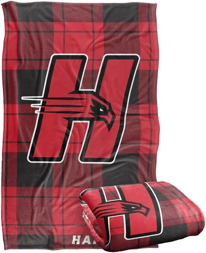 Vista 289 de LOGOVISION St John's University Campus Plaid Spirit Silky Touch Manta súper suave 36 x 58 pulgadas
