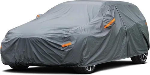 Vista 25 de GUNHYI Funda de coche de 16 capas para automóvil deportivo Coupe pequeño impermeable para todo tipo de clima, ajuste universal Mazda Miata/MX-5, BMW