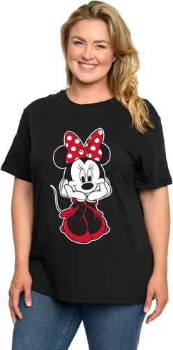 Vista 5 de Disney - Camiseta de talla grande para mujer, diseño de Minnie Mouse