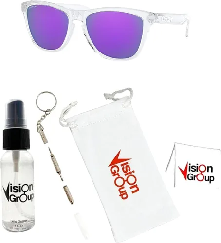 Vista 2 de Oakley OO9013 Frogskins Gafas de sol + Vision Group Accessories Bundle