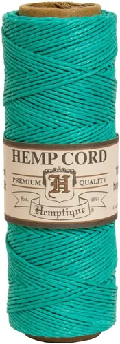 Vista 27 de Hemptique - Carrete de cordón de cáñamo 100 % - 62.5 m de hilo de cáñamo - Hecho con amor - Hilo de cordón de 20 ~ 1 mm para hacer joyas, macramé