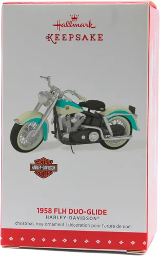 Vista 2 de Harley-Davidson 1958 FLH Duo-Glide - Adorno de motocicleta 2015 Hallmark