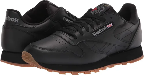 Vista 12 de Reebok, zapatilla informal clásica de piel, para hombre., negro