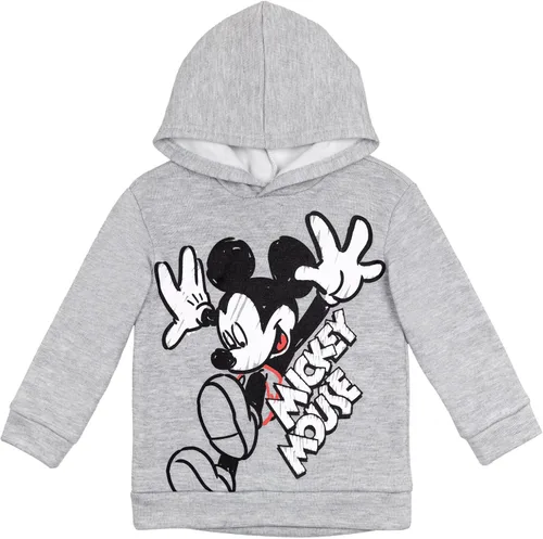 Vista 14 de Disney Mickey Mouse - Sudadera con capucha de forro polar para bebés y niños grandes (12 meses - 18-20)