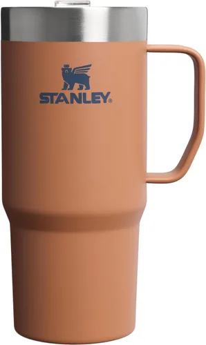 Vista 8 de STANLEY La Taza Suburbana Cotidiana 473 ml Beber a Través de la Tapa Taza para Café, Té y Bebidas Taza de Café de Acero Inoxidable Aislada