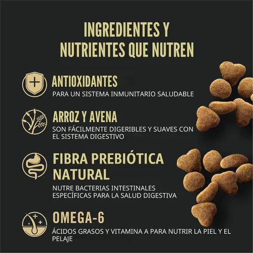 Vista 7 de Purina Pro Plan para gatos con piel y estómago sensible, comida seca para gatos adultos