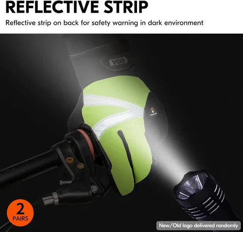Vista 6 de Vgo 3M C100 - Guantes de trabajo de invierno de cuero sintético forrados (SL8777FW)